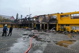 Kantor Disnakertrans Riau Terbakar Menjelang Kunker Menaker, Ludes!
