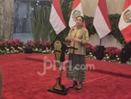 Ekspresi Puan Dengar Pertanyaan soal Gibran Tak Menyalami AHY