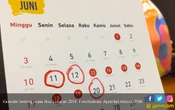 Pemerintah Tetapkan 17 Hari Libur Nasional Pada 2026