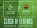 Clash of Legends, Legenda Barcelona dan Real Madrid Bakal Adu Gengsi di SUGBK