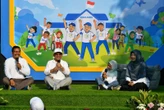 HAN 2025, Mendikdasmen Sapa Siswa se-Indonesia, Senam dan Bernyanyi di Pagi Ceria