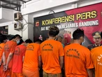 Palak Pedagang di Pasar hinggga Getok Parkir Liar, 56 Preman Bandung Digulung Polisi
