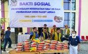 Gelar Baksos, ASG dan Buddha Tzu Chi Ajak Warga Lontar Doyong Hidup Sehat