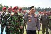Panglima KOKAM Singgung Doktrin Satya Haprabu saat Apel Akbar Dihadiri Kapolri