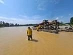 Beredar Info Aktivitas di PETI di Sungai Kuantan, Polisi Bergerak, 3 Rakit Dimusnahkan