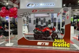 QJMotor CiTO 150, Motor Mini Sport Bergaya Retor Curi Perhatian di Jakarta Fair 2025