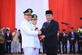 Lantik Bupati-Wabup Empat Lawang, Gubernur Herman Deru Tekankan Pentingnya Kekompakan