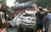 Kecelakaan Beruntun Tol Semarang, Truk Tronton Terguling, Sopir Pick-up Luka-luka