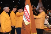 Wejangan OSO saat Melantik Kepengurusan Hanura Jatim
