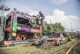 M. Zidane Rajai Putaran Perdana Trial Game Dirt 2025 di Semarang