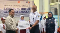 Hari Literasi Internasional, KAI Logistik Salurkan 1.600 Buku
