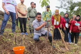 Tanam 1.000 Bibit Pohon di Kawasan Waduk Logung Kudus, Taj Yasin Ingatkan Perawatan