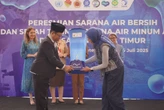 Danone Indonesia Resmikan Sarana Air Bersih dan Minum Aman di NTT