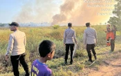 2 Hektare Lahan Gambut di Palem Raya Ogan Ilir Terbakar, Tim Gabungan Terjun Lakukan Pemadaman