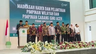Pimpinan Wilayah dan Cabang ISNU Aceh Resmi Dilantik