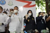 Bea Cukai Sumbagbar Musnahkan Barang Bukti 14,9 Kg Sabu-Sabu Hasil Penindakan di Lampung
