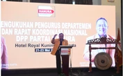 Membuka Rakornas Hanura, OSO Instruksikan Kader Partai Harus Satu Komando