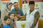 BAZNAS Salurkan Bantuan Kebutuhan Hidup untuk Keluarga Palestina di Mesir