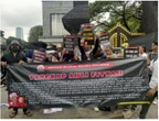 Aspirasi Milenial Maluku Indonesia Kembali Berdemonstrasi di Polda Metro Jaya, Begini Tuntutannya