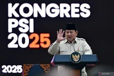 Singgung Isu Indonesia Gelap di Kongres PSI, Prabowo: Saya Geleng-Geleng Kepala