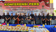 Bea Cukai & Polres Bengkalis Gagalkan Penyelundupan 87,7 Kg Sabu-Sabu di Perairan Sepahat