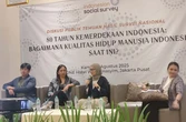 Survei ISS Sebut Kepercayaan Publik ke Presiden Capai Tertinggi Sejak Era Reformasi