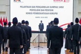 Memperkuat Penindakan, KPK Melantik 9 Penyelidik & 31 Penyidik Baru