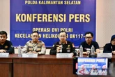 Tim DVI Polri Lakukan Tes DNA Untuk 2 Jasad Korban Helikopter Jatuh