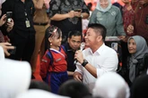 Rayakan HAN 2025, Herman Deru Bernyanyi dan Bermain Bersama Anak-Anak