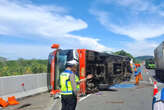 Polisi Selidiki Penyebab Kecelakaan Bus Rosalia Indah di Tol Semarang-Batang