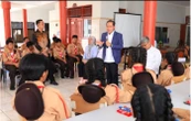 Kunjungi Sekolah Rakyat di Tabanan, Menteri LH: Membentuk Karakter Generasi Muda Pedul Lingkungan