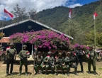 Koops Habema & Kodam XXIV Mandala Trikora Kibarkan Merah Putih di Markas Besar OPM Tigilobak