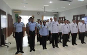 Kanim Pemalang Ikut Apel Bersama Kemenko Kumham Imipas
