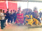 Reog Ponorogo Binaan Polres Priok Meriahkan Pesta Laut Nadran Muara Angke 2025