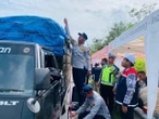 75 Kendaraan ODOL yang Melintas di Tol Trans Sumatera Ditindak HK dan Dishub