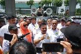 Demo di Kemenkum, Massa Partai Berkarya Tuntut Menteri Sahkan Hasil Munas