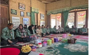Mahasiswa Program Studi Magister Manajemen Pertahanan Unhan RI Gelar KKDN di Desa Adat Sinarresmi