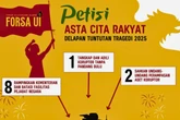 FORSA UI Deklarasikan Petisi Astacita Rakyat yang Lahir dari Tragedi 2025
