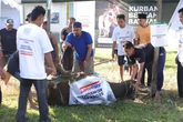 BAZNAS RI dan Alfamart Salurkan Kurban Konsumen di Berbagai Daerah