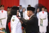 Gubernur Herman Deru Kukuhkan 50 Anggota Paskibraka Sumsel 2025, Begini Pesannya