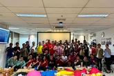 Peradi Jakbar Gelar Nobar Indonesia Vs China & Bagikan Hadiah Jutaan Rupiah