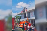 Kantor DPMPTSP Kalteng di Jl Tjilik Riwut Terbakar, Semoga Tak Ada Korban