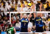 Tampil Menggemaskan, Cewek-Cewek Brasil Pegang Tiket 8 Besar VNL 2025