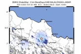 Gempa Dangkal Terjadi di Majalengka Minggu Pagi