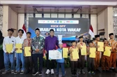 Santunan Anak Yatim Warnai Peluncuran Program Surabaya Kota Wakaf