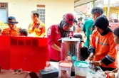 Gerak Cepat Tim BTB Bantu Warga di Lokasi Banjir Bandang Sukabumi