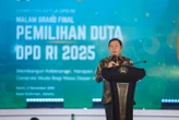 Malam Grand Final 'Pemilihan Duta DPD RI 2025', Sultan: Membangun Keberanian, Harapan dan Kepedulian Generasi Muda