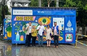 AQUA Bersama Rekosistem Hadirkan Waste Station di Solo