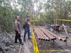 Polres Muara Enim Bongkar Illegal Drilling di Gunung Megang