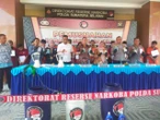 Polda Sumsel Musnahkan Ribuan Gram Sabu-Sabu dan Pil Ekstasi dari 23 Tersangka